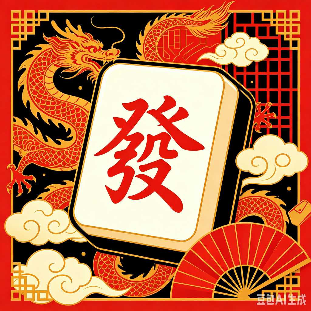 luxury carving mahjong tiles